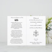 Marian Cross Katholiek Huwelijksprogramma (Staand voorkant)