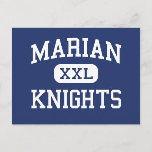 Marian - Knight - High School - Mishawaka Indiana Briefkaart