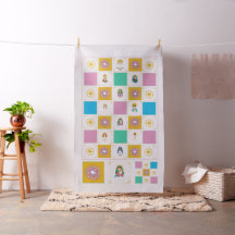 Marian Schattigee Sint-Baby Quilt Pleinen