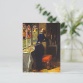 Mariana, c. 1851 van Sir John Everett Millais Briefkaart (Staand voorkant)