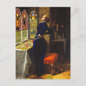 Mariana, c. 1851 van Sir John Everett Millais Briefkaart (Voorkant)
