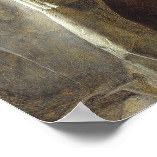 Mariana, c. 1851 van Sir John Everett Millais Poster (Hoek)