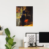 Mariana, c. 1851 van Sir John Everett Millais Poster (Thuiskantoor)