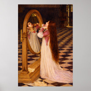 Mariana in the South door John William Waterhouse Poster
