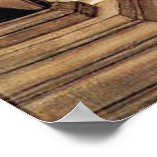 MARiANA iN ThE SoUTH, door John William Waterhouse Poster (Hoek)