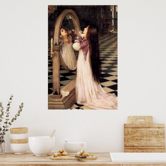 MARiANA iN ThE SoUTH, door John William Waterhouse Poster (Keuken)