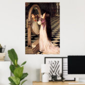 MARiANA iN ThE SoUTH, door John William Waterhouse Poster (Thuiskantoor)