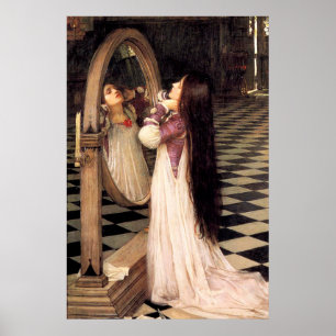 MARiANA iN ThE SoUTH, door John William Waterhouse Poster