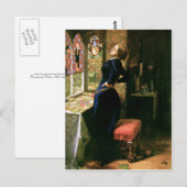 Mariana op het raam briefkaart (Voorkant / Achterkant)