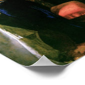 Mariana op het raam poster (Hoek)