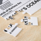 Mariana TFrench Deepest Point in Earth's Oceans Legpuzzel (Zijkant)