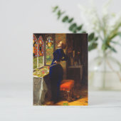 Mariana van John Everett Millais (1851) Briefkaart (Staand voorkant)