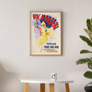 "Mariani Wine"  Franse Art-deco Ad. Poster