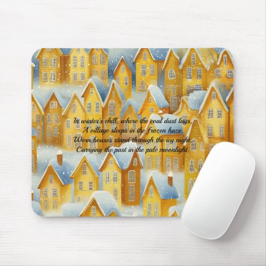 Marianna, Pa Coal Patch Houses Mouse Pads Muismat (Met muis)