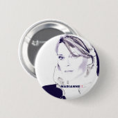 Marianne 2020 ronde button 5,7 cm (Voorkant /achterkant)