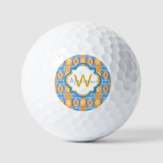 Marianne Mosaic Golf Balls Golfballen (Voorkant)