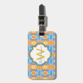 Marianne Mosaic Luggage Tag Bagagelabel (Voorkant verticaal)