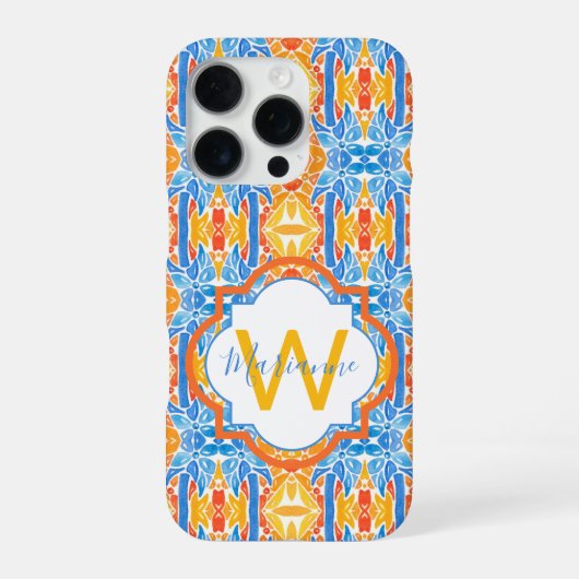 Marianne Mosaic  Phone 16 Phone Case iPhone Hoesje (Achterkant)