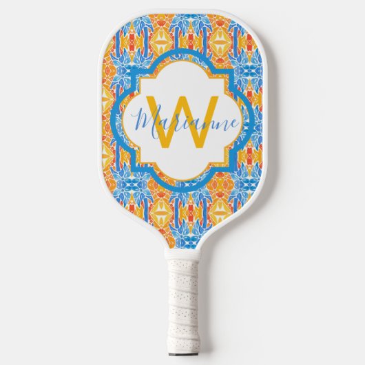 Marianne Mosaic Pickleball Paddle (Voorkant)