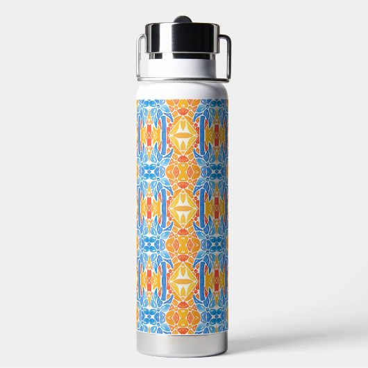 Marianne Mosaic Water Bottle Waterfles (Achterkant)