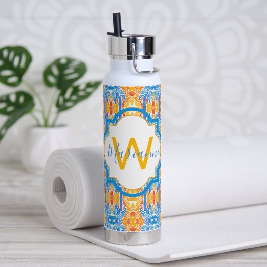 Marianne Mosaic Water Bottle Waterfles (Yoga (Gedraaid)  )