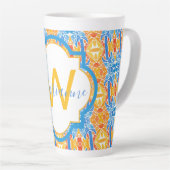 Marianne Mozaïek Latte Mokka Mok (Rechterhoek)