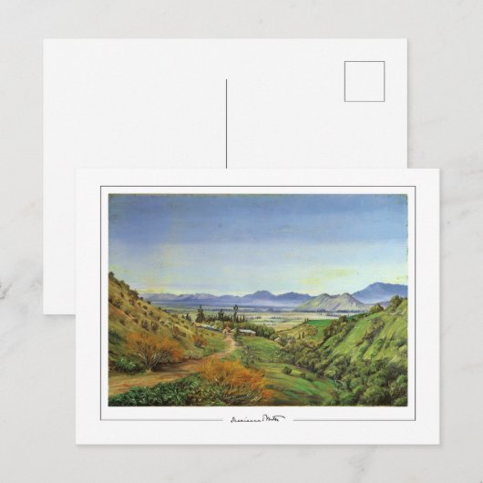 Marianne North #3 - Fine Art Briefkaart (Voorkant / Achterkant)