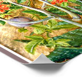 Marianne North - Aloe en Passion Flower Poster (Hoek)