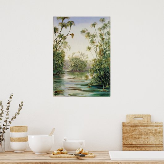 Marianne North - Exotic Landscape Poster (Keuken)