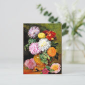 Marianne North - Japanse Chrysanthemums Briefkaart (Staand voorkant)