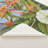 Marianne North - Javan Rhododendrum Sherpa Deken (3/4)
