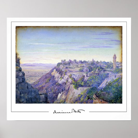 Marianne North Zedign Art Poster #6 (Voorkant)