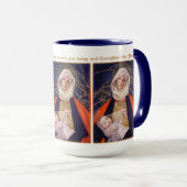 Marianne Stokes Madonna CC0510 Kerstmis Mok (Voorkant rechts)