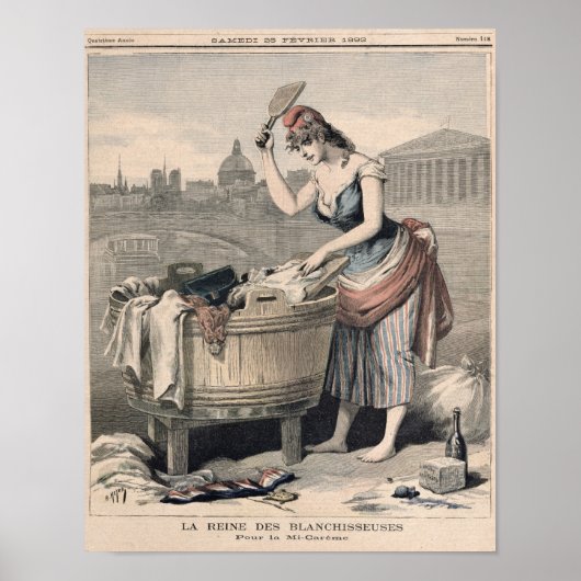 Marianne the Queen of the Washerwomen Poster (Voorkant)
