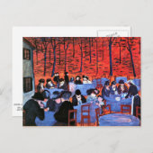 Marianne von Werefkin - Beer Garden Briefkaart (Voorkant / Achterkant)