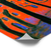 Marianne von Werefkin - Rode Stad Poster (Hoek)