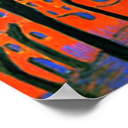 Marianne von Werefkin - Rode Stad Poster (Hoek)