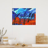 Marianne von Werefkin - Rode Stad Poster (Keuken)