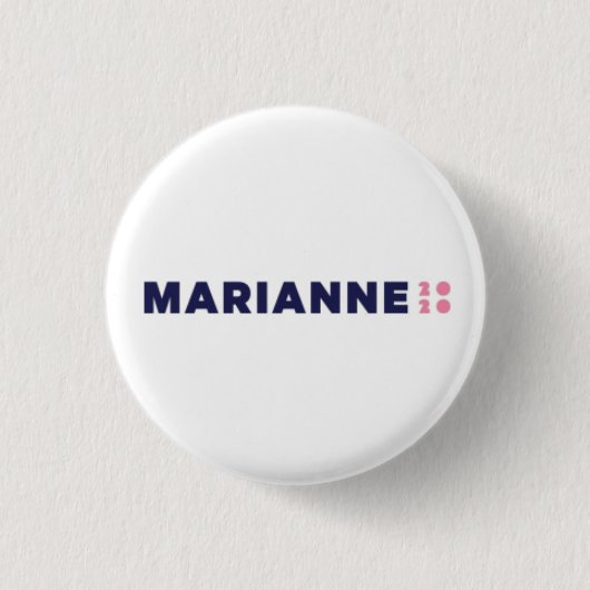Marianne Williamson 2020 Button (Voorkant)