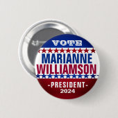 Marianne Williamson 2024 Campaign Button (Voorkant /achterkant)