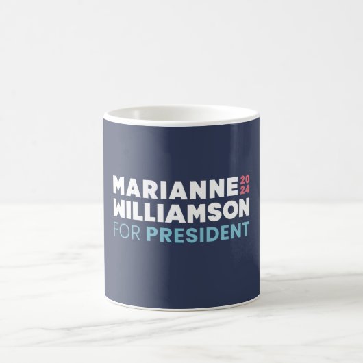 Marianne Williamson voor President 2024 Koffiemok (Center)