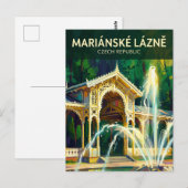 Mariánské Lázně Tsjechië Briefkaart (Voorkant / Achterkant)
