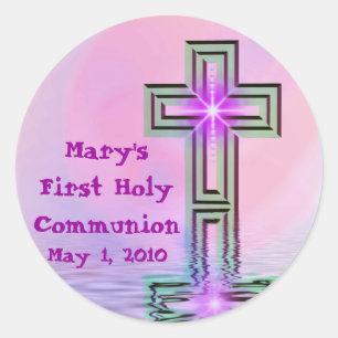 Maria's eerste heilige communie Stickers