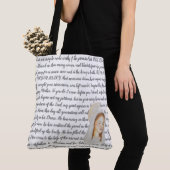 Maria's Gebed - Groot Tote Bag (Dichtbij)