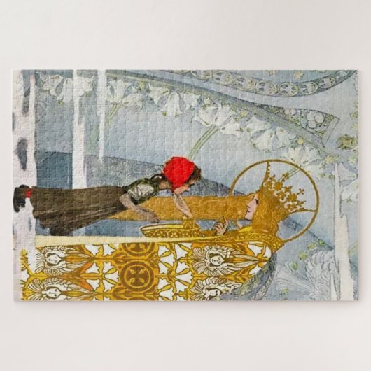 “Maria's Kind” door Heinrich Lefler Legpuzzel (Horizontaal)