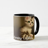 Maria's Morning Coffee Gepersonaliseerde Mok (Voorkant rechts)