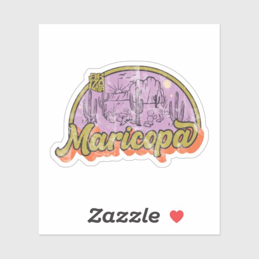 Maricopa, Arizona Sticker (Vel)