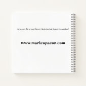 MaricopaCon 2023 Notitieboek (Dan Smith editie) (Achterkant)