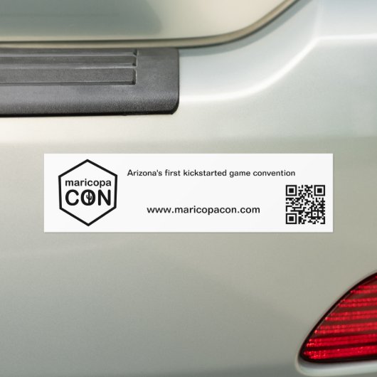 MaricopaCon bumper sticker (Op auto)