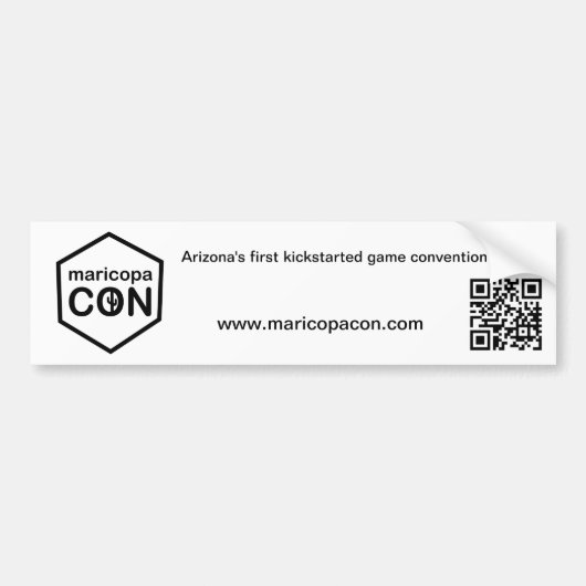 MaricopaCon bumpersticker (Voorkant)
